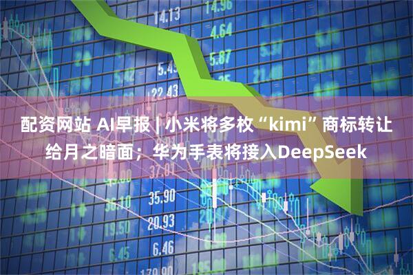 配资网站 AI早报 | 小米将多枚“kimi”商标转让给月之暗面；华为手表将接入DeepSeek