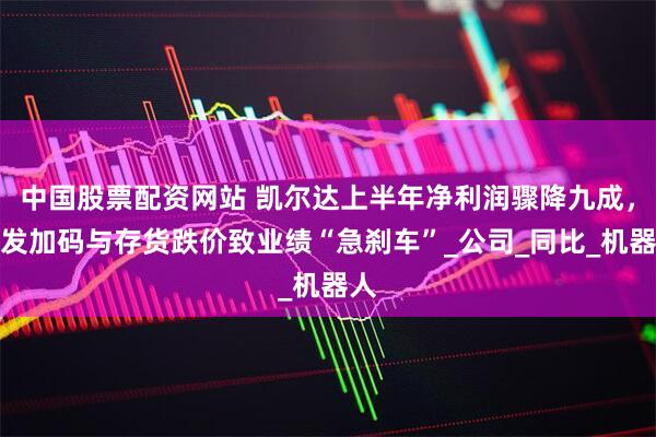 中国股票配资网站 凯尔达上半年净利润骤降九成，研发加码与存货跌价致业绩“急刹车”_公司_同比_机器人